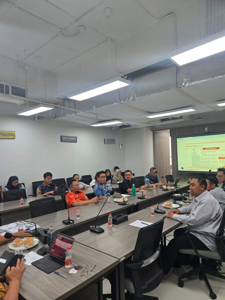Suasana audiensi National Logistics Community (NLC) dengan Ditjen Integrasi Transportasi dan Multimoda Kemenhub